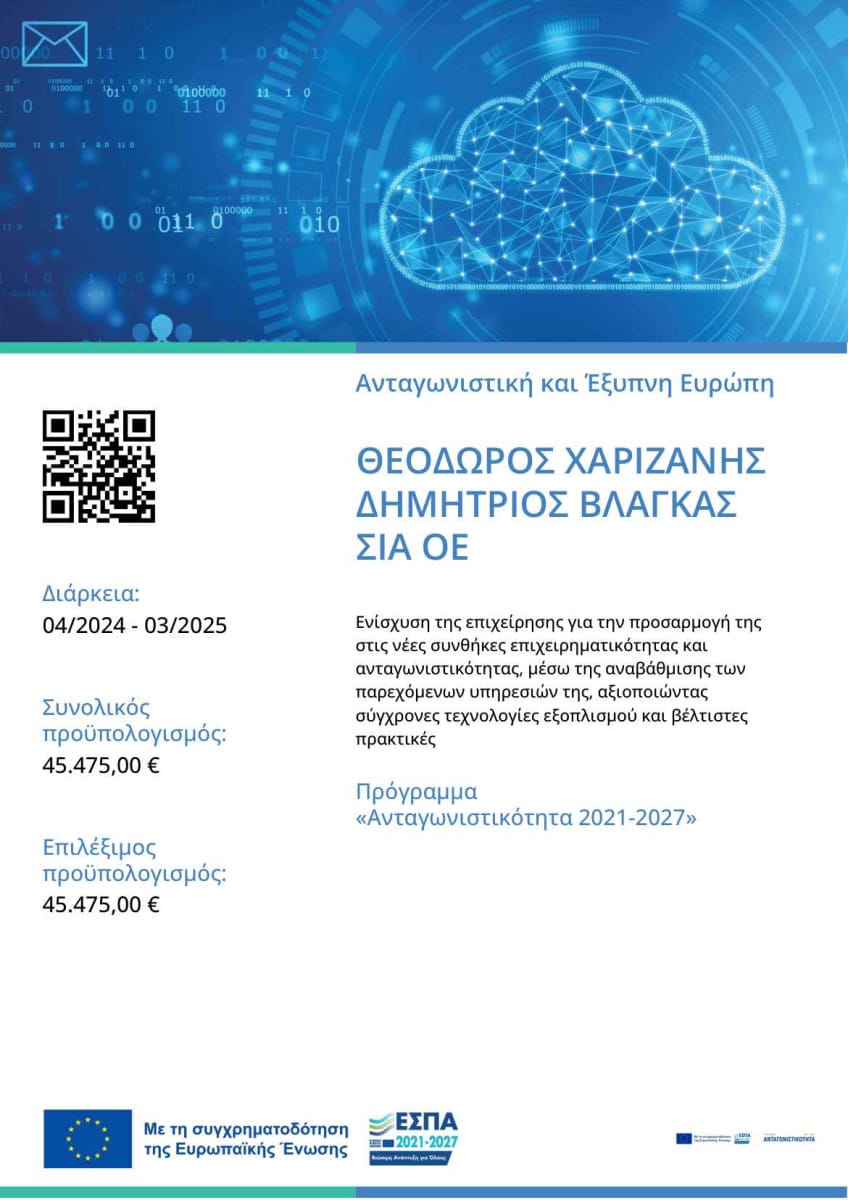 ESPA 2021-2027 "Green Productive Investment in SMEs" espa banner